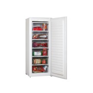 Campomatic 200 L Upright Freezer, Defrost, 4 Drawers, Stainless Steel
