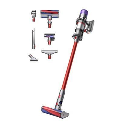 Dyson V11 Fluffy Cordless Vacuum Cleaner, Nickel/Red