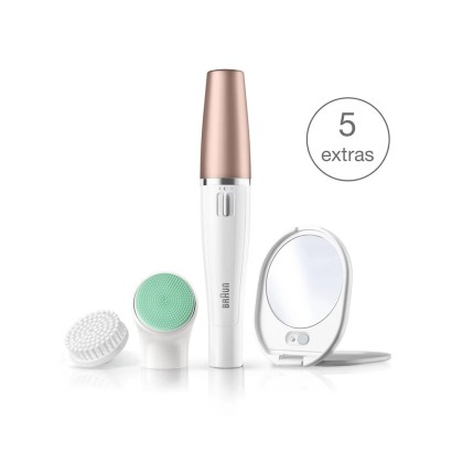 Braun FaceSpa Epilator & Cleansing Brush System