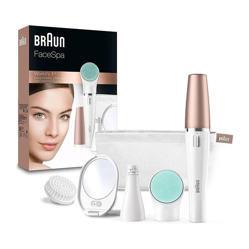 Braun FaceSpa Epilator & Cleansing Brush System