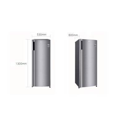 LG, Single Door Freezer, 171 L, Defrost, Silver