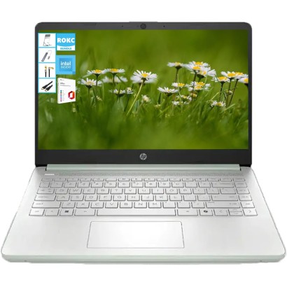 HP 14" HD Laptop, 16 GB RAM, 128 GB SSD, Willow Green