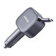 ANKER 2 IN 1 Clutter-Free Car Charger 75W, USB-C Port