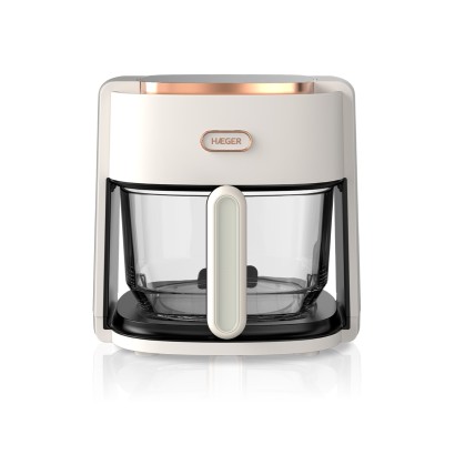 Haeger Digital Air Fryer, 4.5 L, Glass