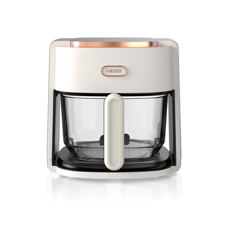 Haeger Digital Air Fryer, 4.5 L, Glass