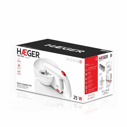 Haeger Vegetable Mill Vite, 25 Watts