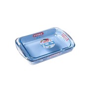 Pyrex Set of 2 Classic Rectangular Glass Baking Roasting