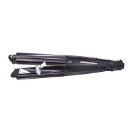 Babyliss 2 In 1 Hair Curler & Straightener, Wet & Dry, Black
