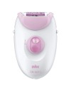 Braun, Silk Epil 3, Epilators for Women, White / Pink