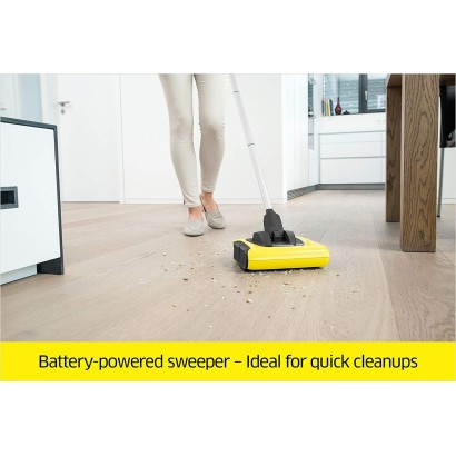 Karcher, Cordless Sweeper, Yellow