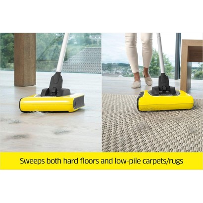 Karcher, Cordless Sweeper, Yellow