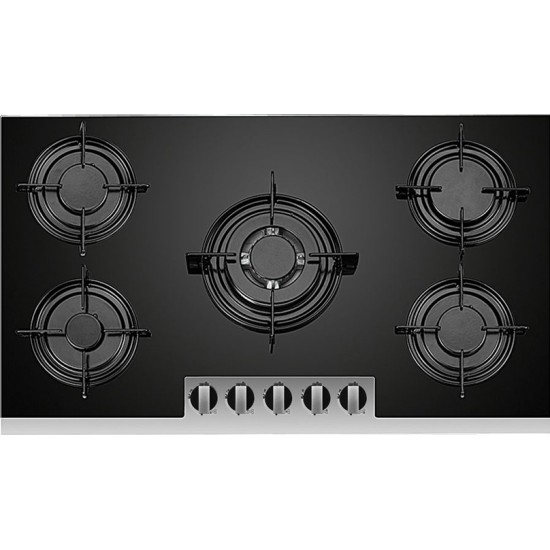 Campomatic, Built In Glass Hob, 90 CM, Black