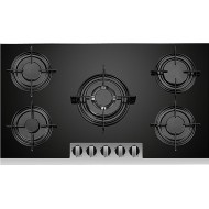 Campomatic, Built In Glass Hob, 90 CM, Black