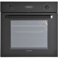 Silverline, Built-In Electric Oven, 69 L, 60 CM, Black