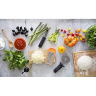 Oxo, Pizza Wheel and Cutter, 4 Inches, Stainless Steel