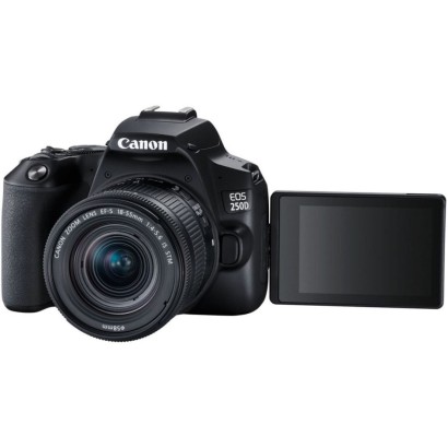 Canon, EOS 250D DSLR Camera, 3.0 Inches, Black