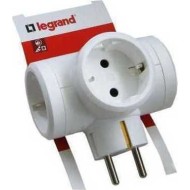 Legrand, Multi Socket Plug,3 Sides Outlet