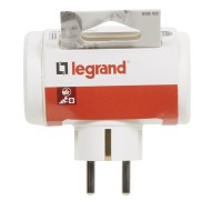 Legrand, Multi Socket Plug,3 Sides Outlet