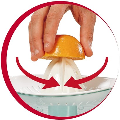 Moulinex, Vitapress Juicer, 0.6 L, White / Dark Grey