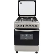 Milano, Gas Oven, 60 CM, 4 Burners, Stainless Steel