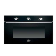 La Germania, Built-In Gas Oven With Grill, 90 CM, Black