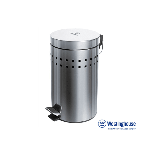 Westing House, Garbage Can, 20 L, Stainless Steel