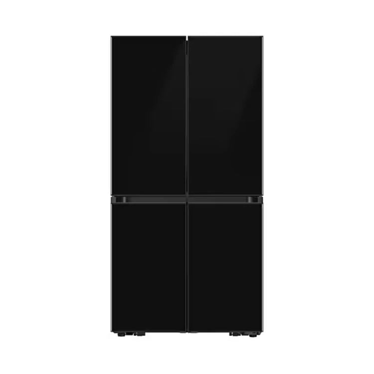 Samsung Bespoke T Style French Door Refrigerator, Black Glass