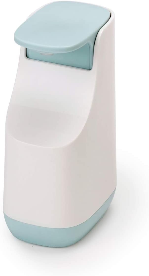 Joseph Joseph, Slim Compact Soap Dispenser, With Non-Drip Nozzle, Grey / Blue