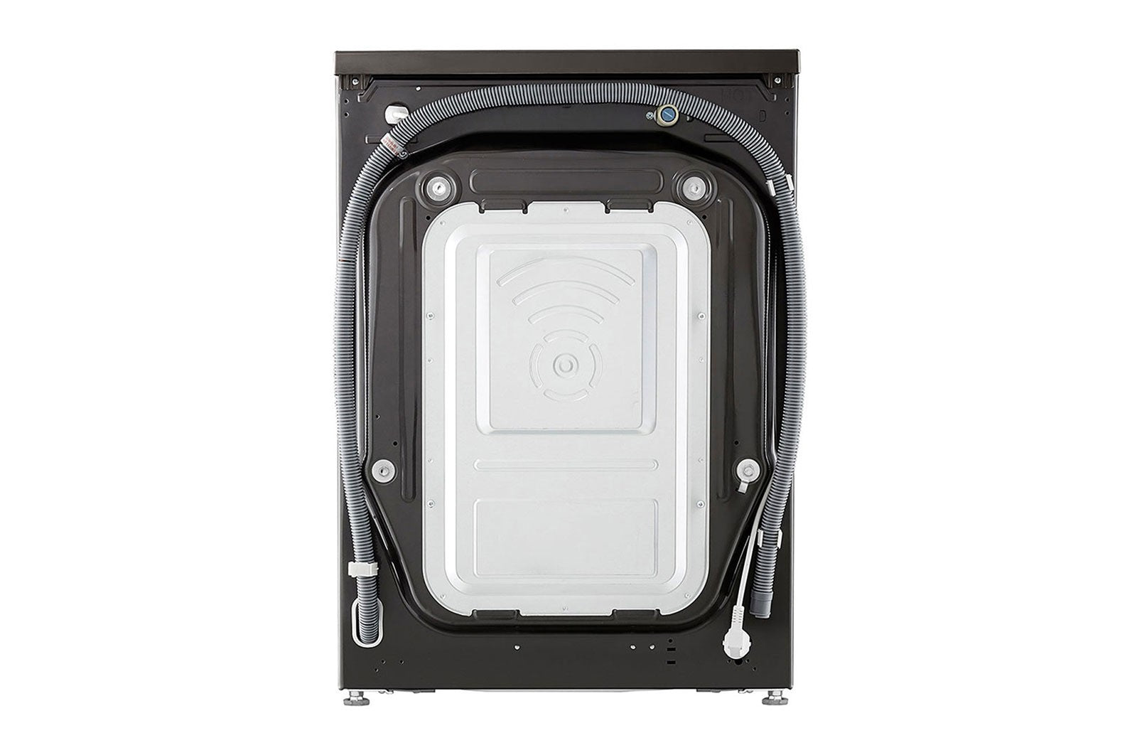 LG Washer & Dryer, Front Load, 10.5 / 7 KG, Stainless