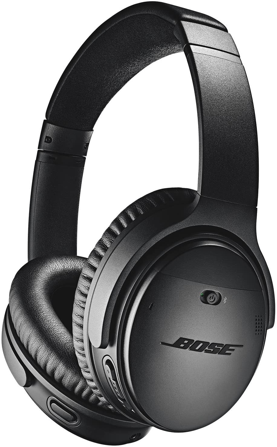 Bose, QuietComfort 35 II Wireless Bluetooth Headphones, Noise-Cancelling, Black / Silver