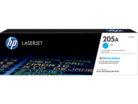 HP, Original LaserJet Toner Cartridge, Cyan