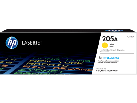 HP, Original LaserJet Toner Cartridge, Yellow