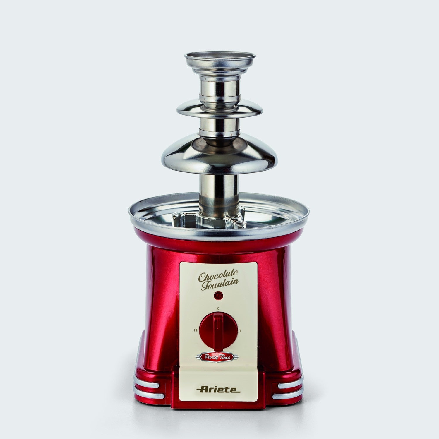Royal Gourmet, Chocolate Fountain Maker, 90 Watts, Red