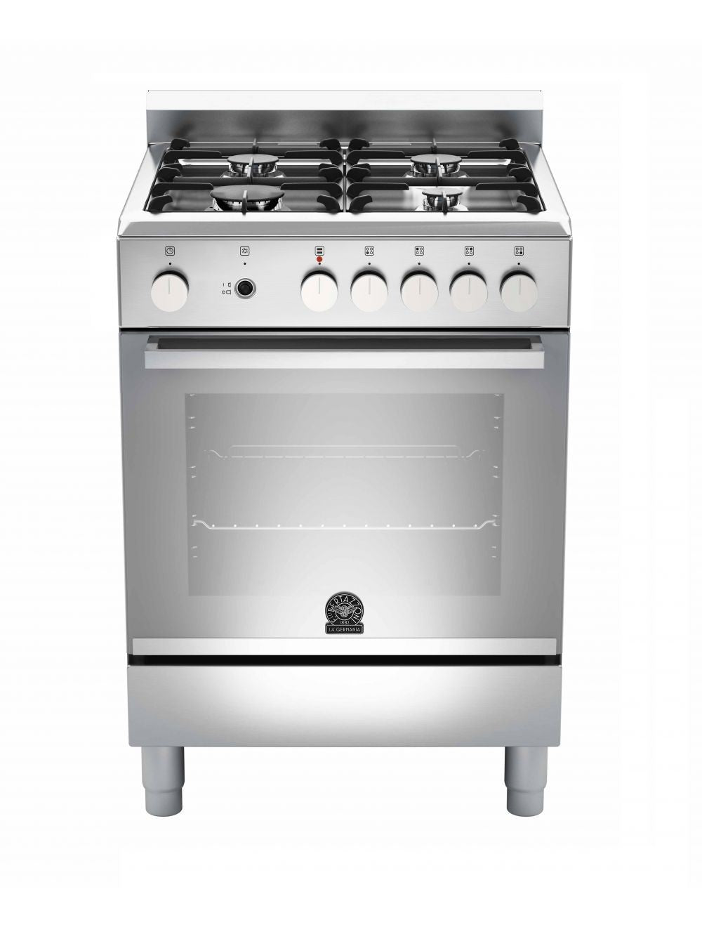 La Germania, Gas Cooker, 60 CM, 4 Burners, Stainless Steel