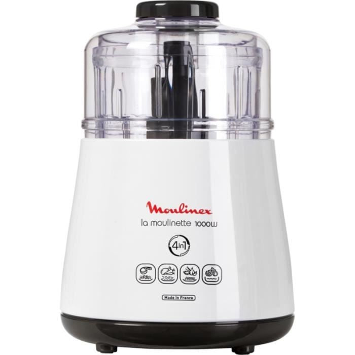 Moulinex, La Moulinette Chopper, 1000 Watts, White