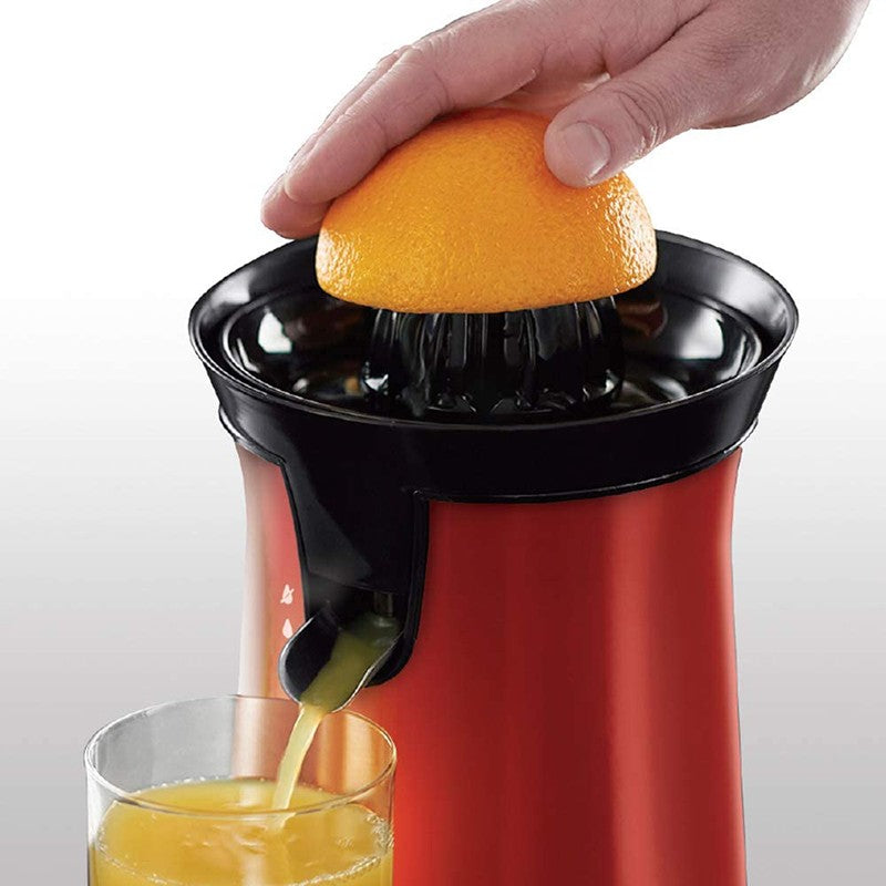 Russell Hobbs, Desire Citrus Press Juicer, 60 Watts, 2 Accessories, Red