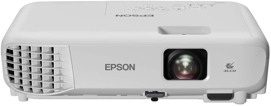 Epson, EB-E01 3LCD, 3300 Lumens, Easy Alignment, Up to 18 years Lamp Life, Portable XGA Projector, White