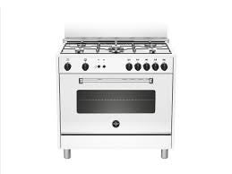 La Germania, Gas Cooker, 90 CM, 5 Burners, Wide, White