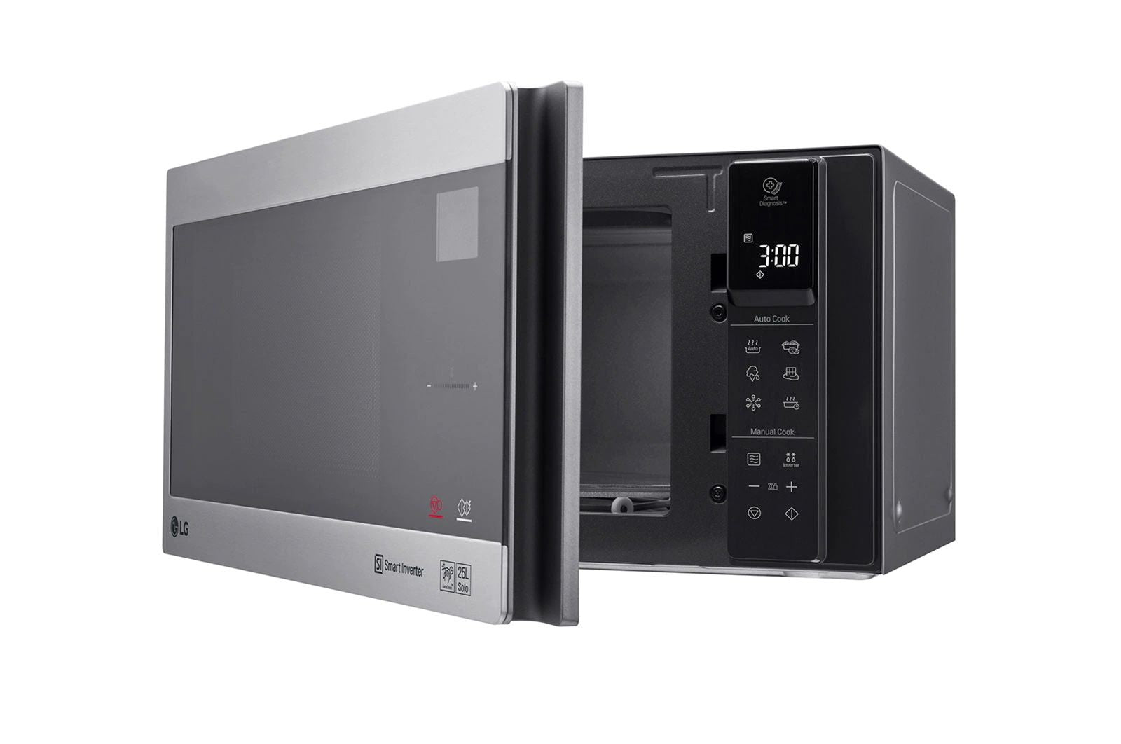 LG, Microwave Oven, 42 L, Smart Inverter, Full Glass Touch, Led Lighting, Silver