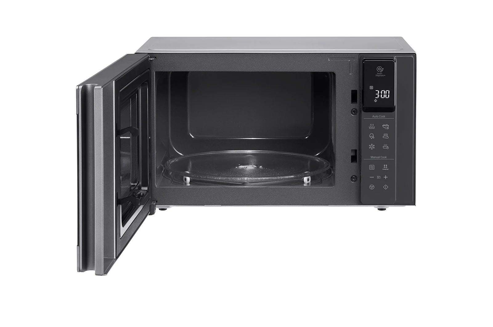LG, Microwave Oven, 42 L, Smart Inverter, Full Glass Touch, Led Lighting, Silver