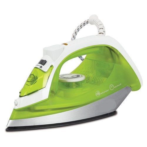 Tec Tro Steam Iron, 2200 Watts, Ceramic Sole-plate, Green