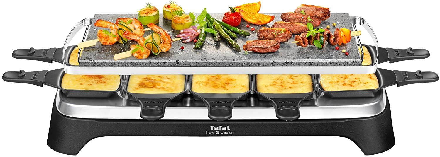 Tefal Pierrade Raclette, 1350 Watts, 8 People