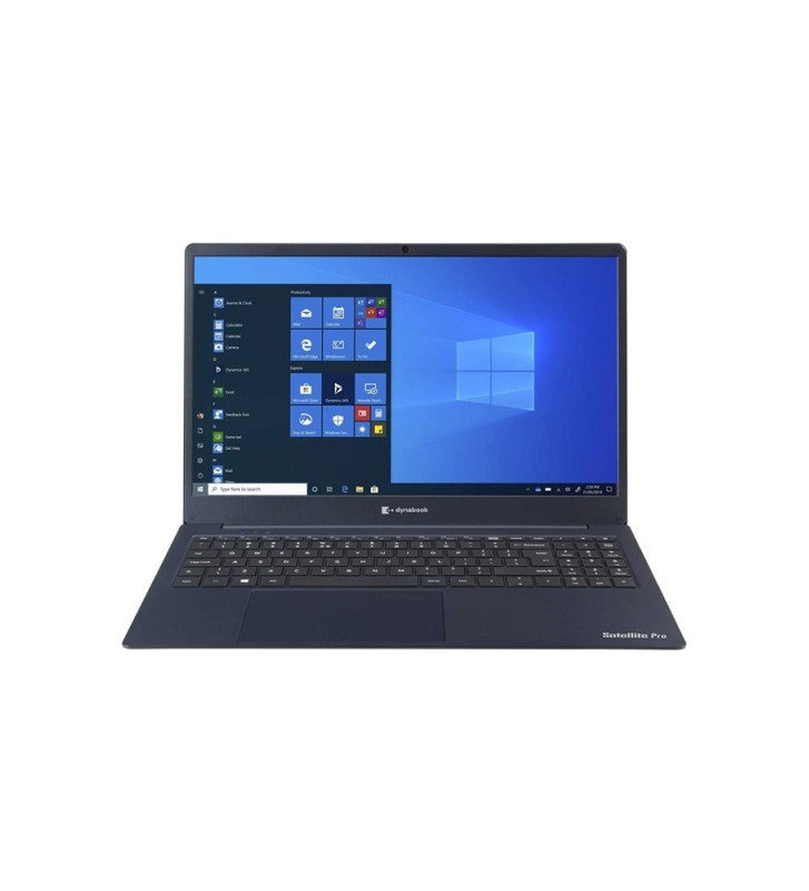 Toshiba, Dynabook Satellite Pro Laptop, 15.6 Inches, 8 GB DDR4 RAM, DOS, Black