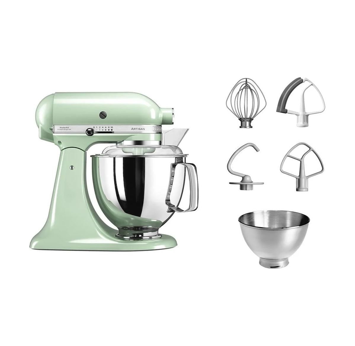 Kitchen Aid, Artisan Stand Mixer, 4.8 L, Pistachio