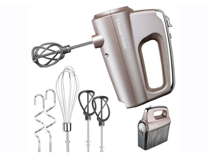 Russell Hobbs, Hand Mixer, 5 Speed Settings, 350 Watts, Stainless Steel