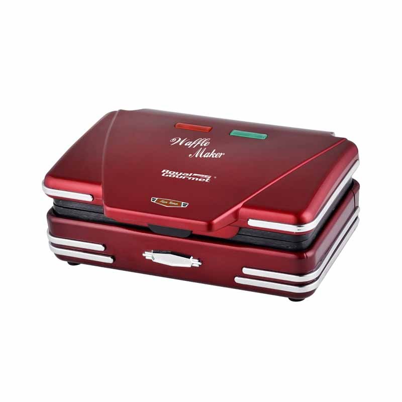 Royal Gourmet, Waffle Maker, 750 Watts, Red