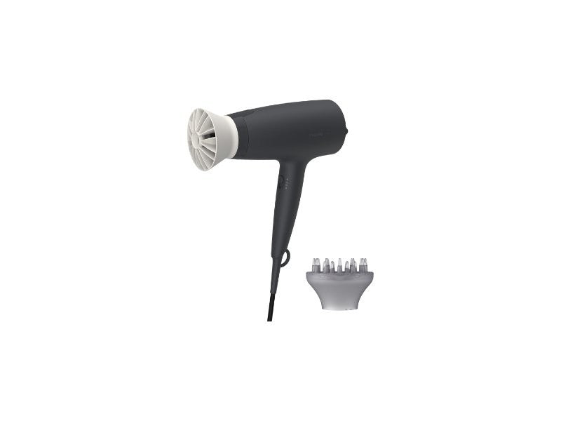 Philips Series 3000 Hair Dryer, 1600 Watts, 3 Settings, Black