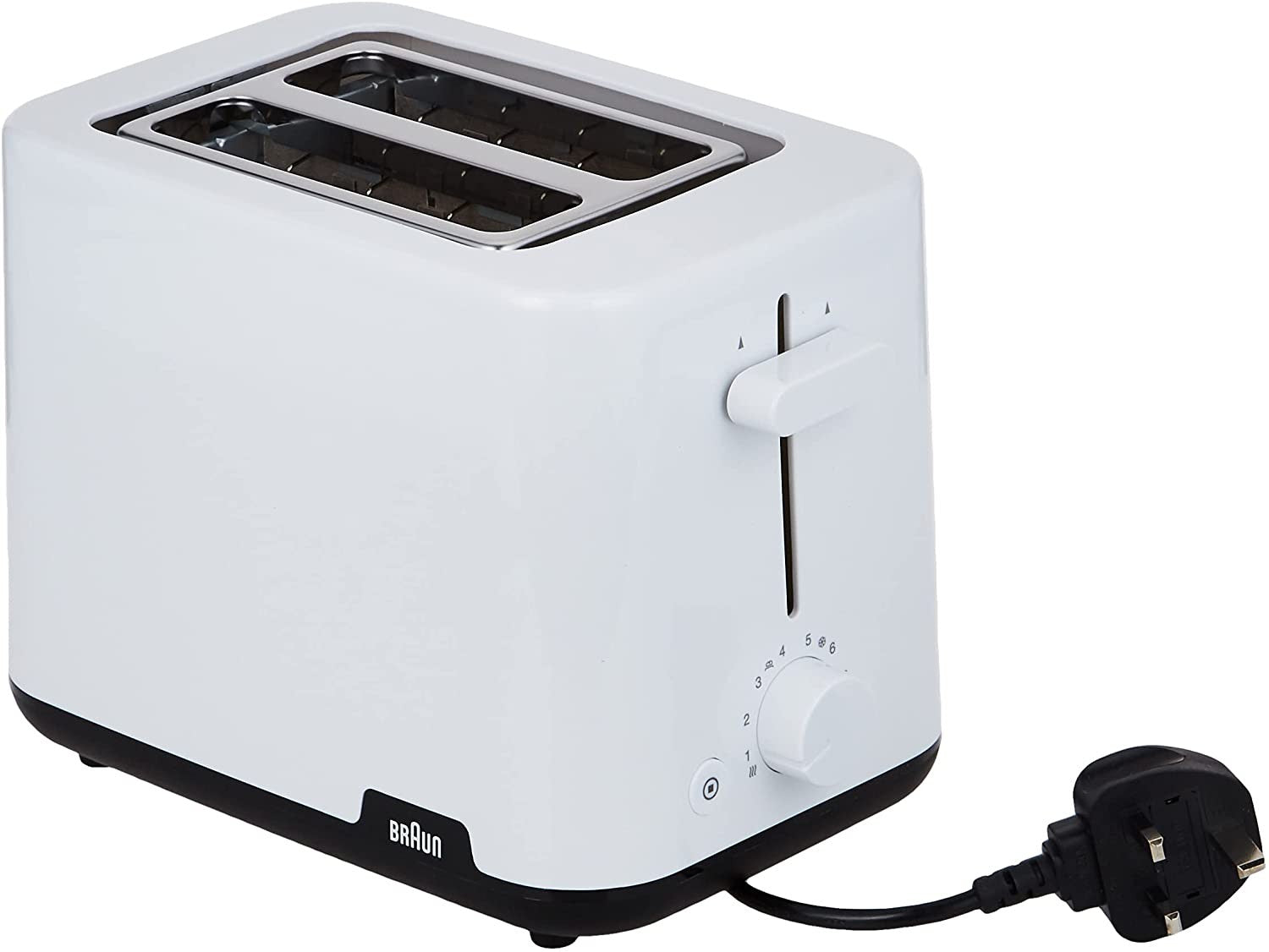 Braun, 2 Slice Toaster, 900 Watts, White