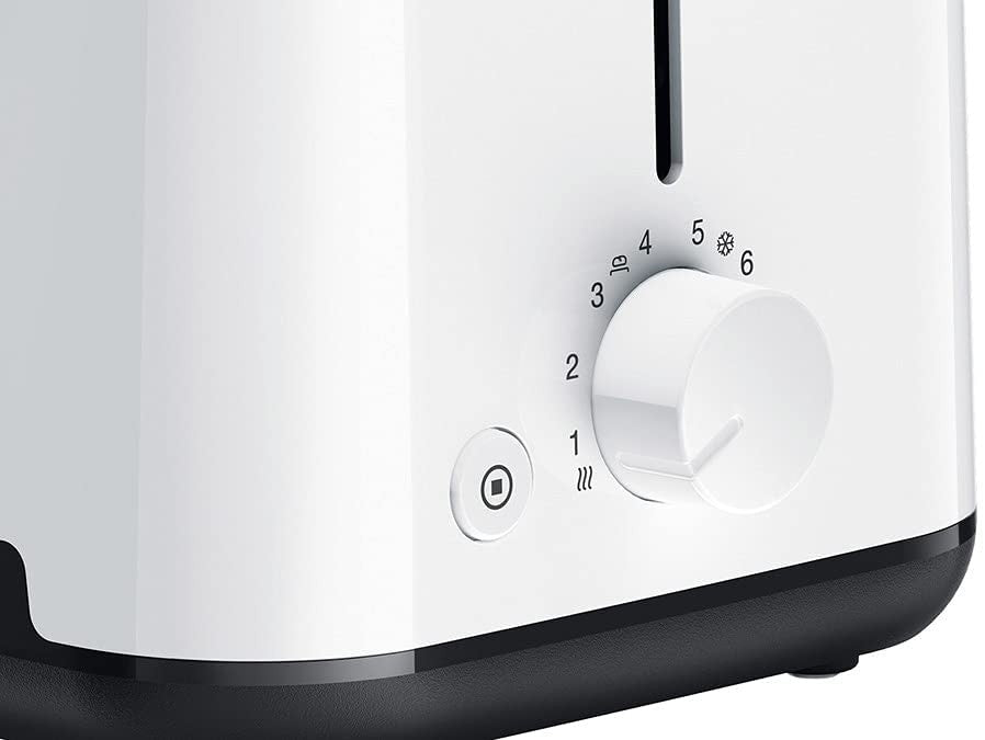 Braun, 2 Slice Toaster, 900 Watts, White