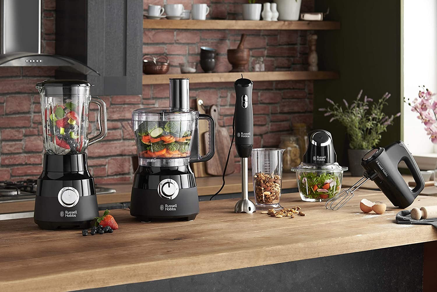 Russell Hobbs, Desire Mini Chopper, 200 Watts, Matte Black